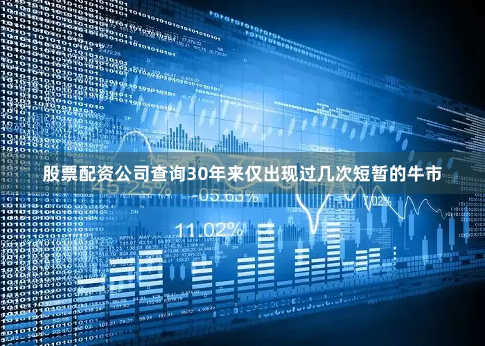 股票配资公司查询30年来仅出现过几次短暂的牛市
